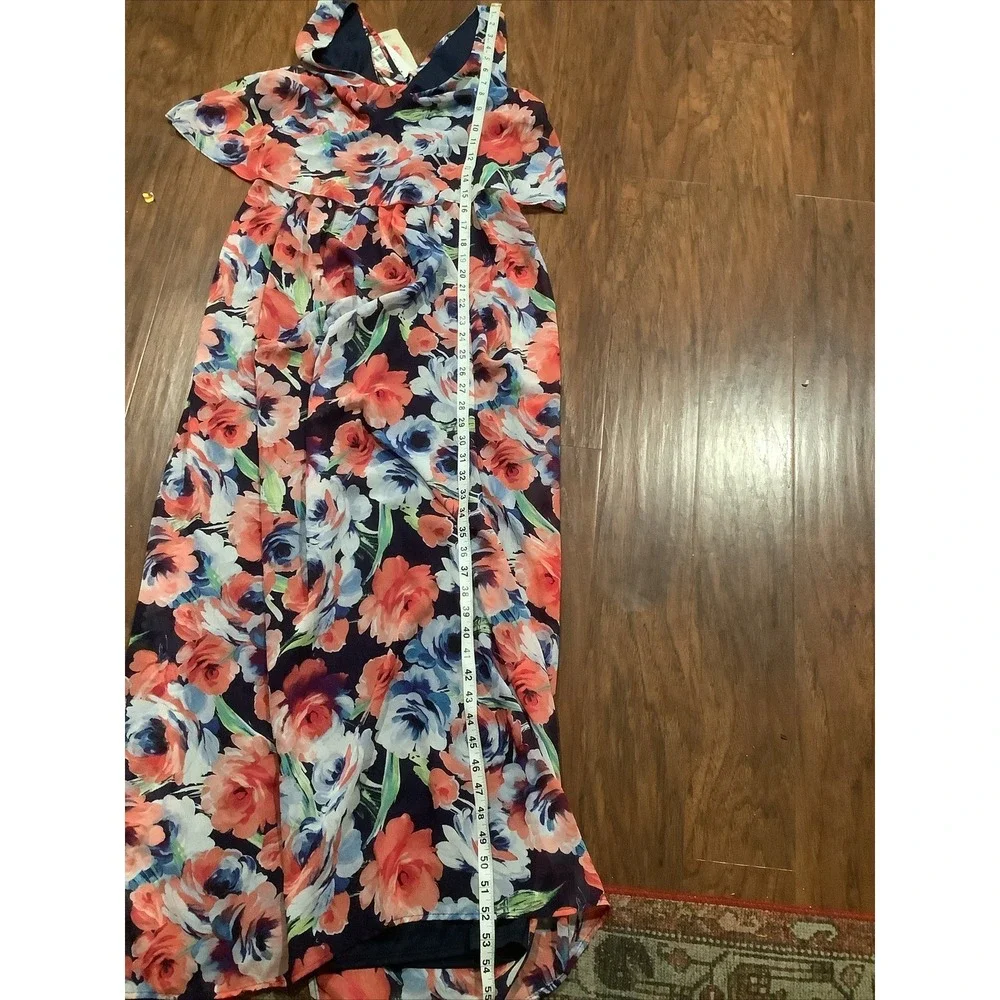 Lily Rose In Bloom Women's Dress Size Large Tear Upper Front